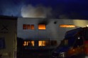 Grossbrand Halle Troisdorf Kriegsdorf Junkersring P527